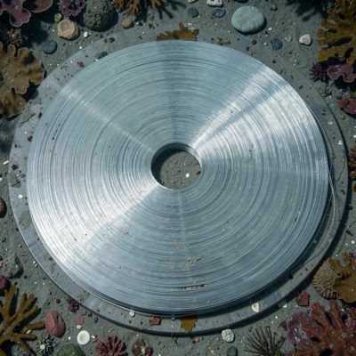 flat laid undersea fiber drying after installation phase